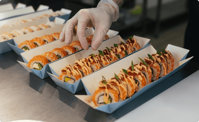 Кур'єр Sushi Icons