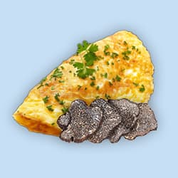 Омлет з трюфелем