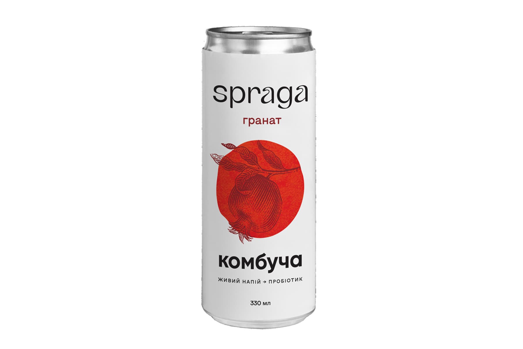 Напій Комбуча Гранат 0,33л